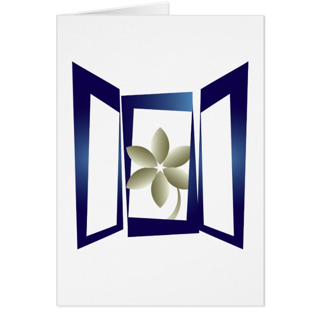 in het raam (Voorkant)