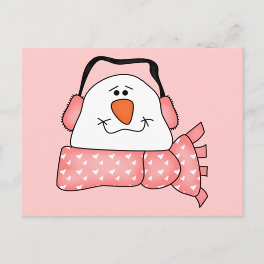 In het roze Briefkaart (Voorkant)