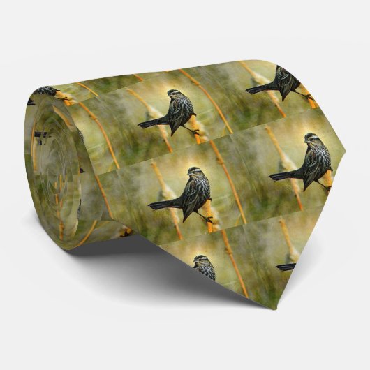 In het Stropdas van de Mannen met begrenzing (Opgerold)