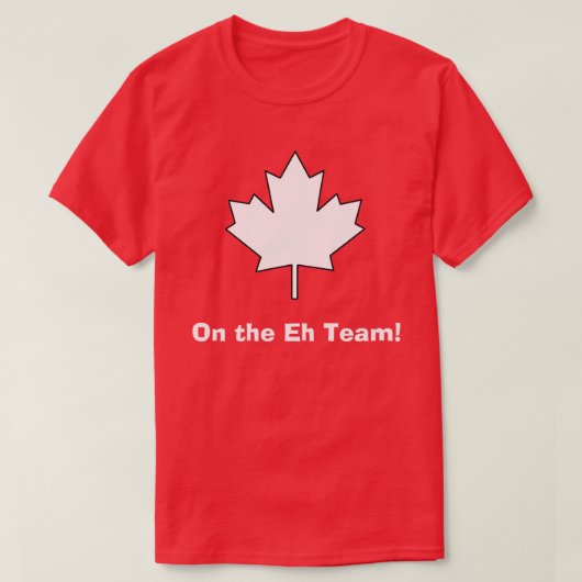 In het team van de EU! T-shirt (Design voorkant)