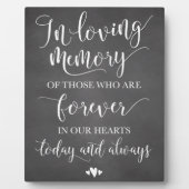 In het teken van de liefhebbende herdenkingsceremo fotoplaat (Voorkant)