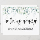 In het teken van liefhebbend geheugen - Eucalyptus (Voorkant / Achterkant)