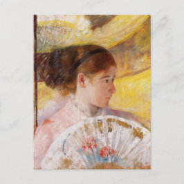 In het theater door Mary Cassatt Briefkaart