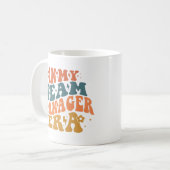 In het tijdperk van de teammanager koffiemok (Voorkant links)