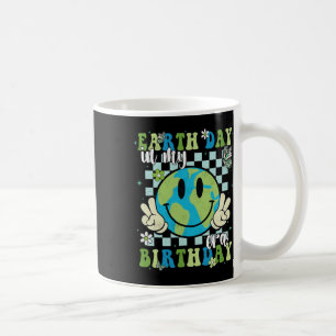 In het tijdperk van mijn geboortedag is Earth Day Koffiemok