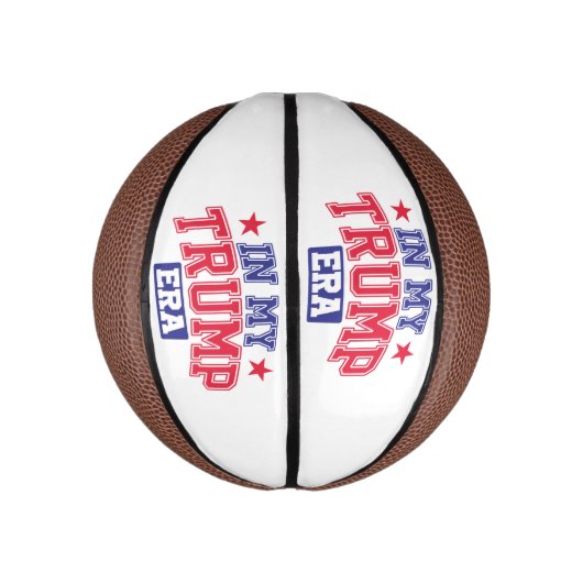 In het Trump tijdperk Basketbal (Verticaal)