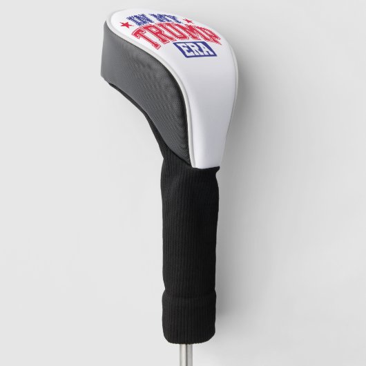 In het Trump tijdperk Golfheadcover (Schuin)