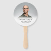 In het Van de Douane van het Geheugen Herinnering Handwaaier (Voorkant)