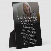 In het Van de Foto van het Geheugen de Aangepaste  Fotoplaat (Zijkant)