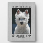 In het Van het Geheugen de Aangepaste Fotofoto Geh Fotoplaat (voorkant)