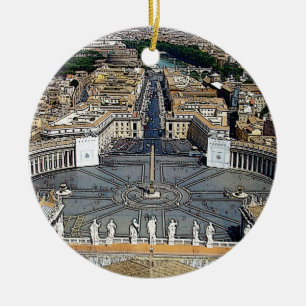 In het Vaticaan Keramisch Ornament