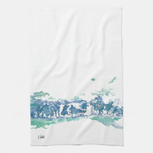 In het veld: keukenhanddoek