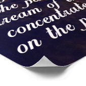 in het verleden niet afnemen poster (Hoek)