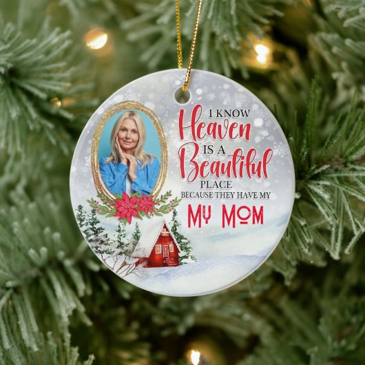 In het Verlenen van Geheugenversiering Keramisch Ornament (Boom)