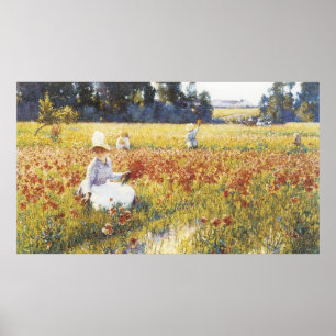In het Vlaamse Gebied Robert Vonnoh Poster