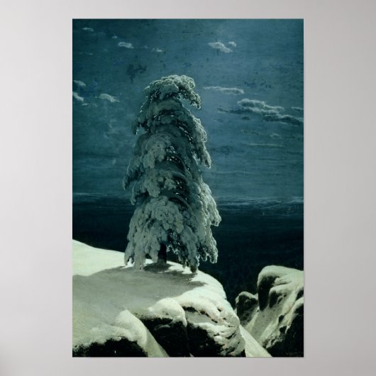 In het wilde noorden, 1891 poster (Voorkant)