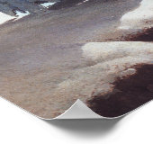 In het wilde noorden van Ivan Shishkin Poster (Hoek)