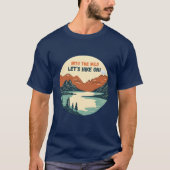 In het Wilde Wandelen T-shirt –  Mountain (Voorkant)