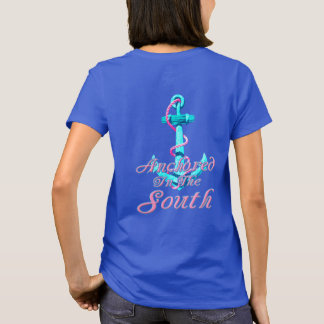 in het zuiden verankerd t-shirt
