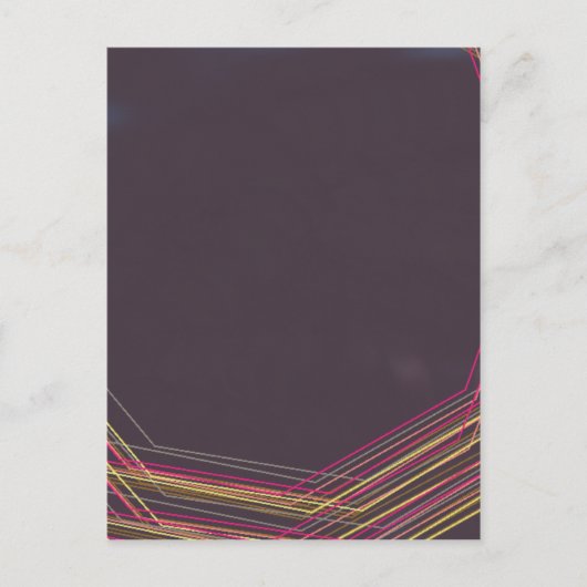 in het zwart 0900 abstracte kunst briefkaart (Voorkant)