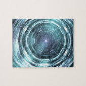 In het zwarte gat legpuzzel (Horizontaal)