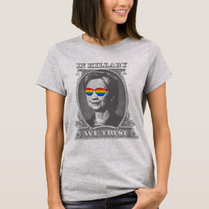 In Hillary we vertrouwen T-shirt