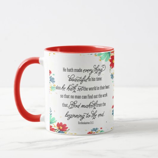 In His time Coffee Mug Mok (Links)