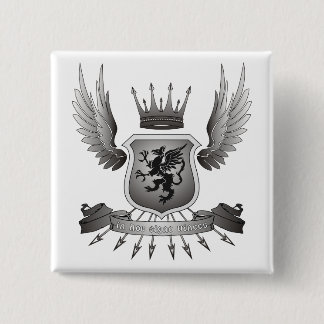 In-hocsignevincs Vierkante Button 5,1 Cm