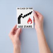 In Hoesje van brandblusbeurzen Flyer (Hand)