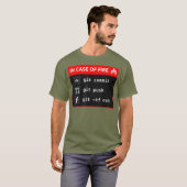 In Hoesje van de Vuursteek Git Commit Push Git TF  T-shirt (Voorkant volledig)