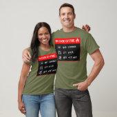 In Hoesje van de Vuursteek Git Commit Push Git TF  T-shirt (Unisex)