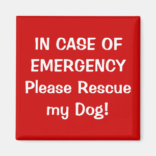 In Hoesje van noodsituaties Magneet