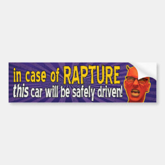 In Hoesje van Rapture Bumpersticker