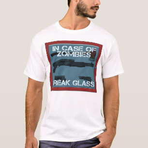In hoesje van Zombies breekglas T-shirt