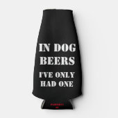 IN HONDENBIER FLESJESKOELER (Voorkant)