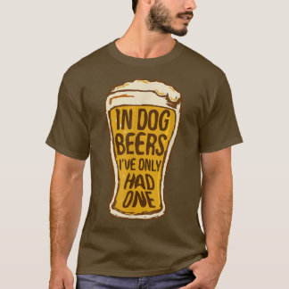 In hondenbier heb ik maar één grappige T-shirt geh