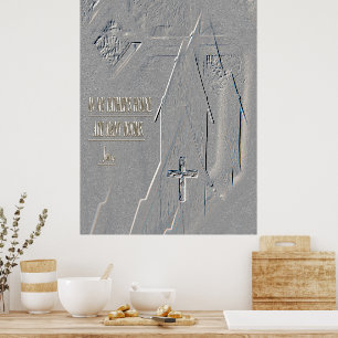 In Huis Mijns Vaders Huis Johannes14:2 kruiskerk B Poster