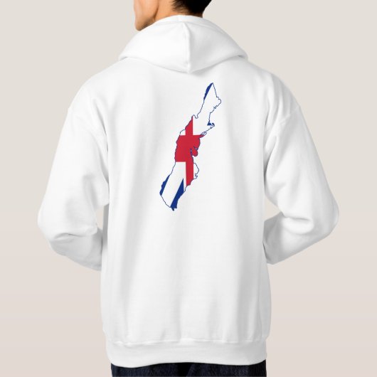 In ICON - Social Media Mannen Mode Hoodie (Achterkant)