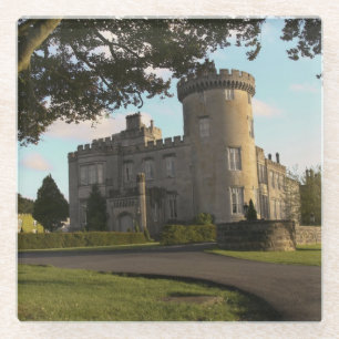 In Ierland, de zij-ingang van Dromoland Castle Glazen Onderzetter