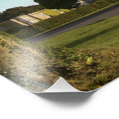 In Ierland is de ingang van het Dromoland Castle Foto Afdruk (Hoek)