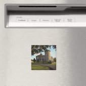 In Ierland is de ingang van het Dromoland Castle Magneet (Insitu (Vaatwasser))