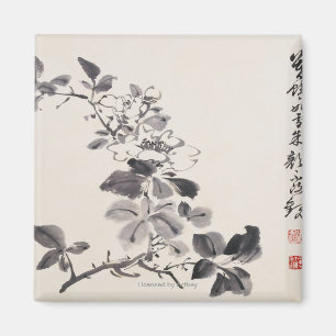 In imitatie van Xu Weiï®'s Flowers No.5 Magneet