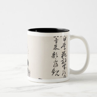 In imitatie van Xu Weiï®'s Flowers No.5 Tweekleurige Koffiemok