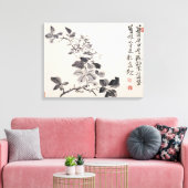 In imitatie van Xu Wei's Bloemen No.5 Canvas Afdruk (Insitu (Woonkamer))