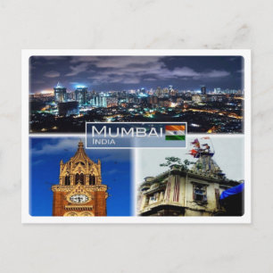 IN India - Mumbai Bombay - Briefkaart