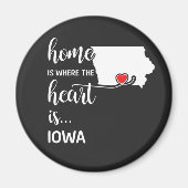 In Iowa is het hart daar Magneet (Voorkant)
