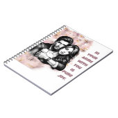 In je armen met jou notitieboek (Linkerzijde)