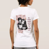 In je armen met jou t-shirt (Achterkant)