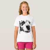 In je gezicht leuk t-shirt (Voorkant volledig)