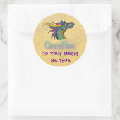 In je hart ware Stickers zijn (Tas)